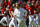 Alabama head coach Nick Saban leads the team onto the field before the start of an NCAA college football game, Saturday, Nov. 10, 2018, in Tuscaloosa, Ala. (AP Photo/Butch Dill)