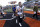 New Orleans Saints quarterback Drew Brees (9) reacts as he runs off the field following an NFL football game against the Cincinnati Bengals, Sunday, Nov. 11, 2018, in Cincinnati. (AP Photo/Frank Victores)