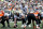 New Orleans Saints quarterback Drew Brees (9) directs his players before the snap in the first half of an NFL football game against the Cincinnati Bengals, Sunday, Nov. 11, 2018, in Cincinnati. (AP Photo/Frank Victores)