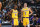 LAS VEGAS, NV- OCTOBER 10: Rajon Rondo #9  and Lonzo Ball #2 of the Los Angeles Lakers look on against the Golden State Warriors during a pre-season game on October 10, 2018 at T-Mobile Arena in Las Vegas, Nevada. NOTE TO USER: User expressly acknowledges and agrees that, by downloading and/or using this Photograph, user is consenting to the terms and conditions of the Getty Images License Agreement. Mandatory Copyright Notice: Copyright 2018 NBAE (Photo by Andrew D. Bernstein/NBAE via Getty Images)