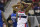 Washington Wizards guard Bradley Beal (3) reacts after a foul during the second half of an NBA basketball game against the Orlando Magic, Monday, Nov. 12, 2018, in Washington. The Wizards won 117-109. (AP Photo/Alex Brandon)