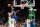 BOSTON, MA - NOVEMBER 21:Daniel Theis #27 of the Boston Celtics gets his shot blocked by Noah Vonleh #32 of the New York Knicks during a game at TD Garden on November 21, 2018 in Boston, Massachusetts.  NOTE TO USER: User expressly acknowledges and agrees that, by downloading and or using this photograph, User is consenting to the terms and conditions of the Getty Images License Agreement. (Photo by Kathryn Riley/Getty Images)