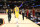 CLEVELAND, OH - NOVEMBER 21: LeBron James #23 of the Los Angeles Lakers recognizes the fans after the Cleveland Cavaliers honored James during a time-out during the first half at Quicken Loans Arena on November 21, 2018 in Cleveland, Ohio. NOTE TO USER: User expressly acknowledges and agrees that, by downloading and/or using this photograph, user is consenting to the terms and conditions of the Getty Images License Agreement. (Photo by Jason Miller/Getty Images)