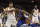 PHILADELPHIA, PA - NOVEMBER 28: Joel Embiid #21 of the Philadelphia 76ers dribbles the ball against Enes Kanter #00 of the New York Knicks in the second quarter at the Wells Fargo Center on November 28, 2018 in Philadelphia, Pennsylvania. NOTE TO USER: User expressly acknowledges and agrees that, by downloading and or using this photograph, User is consenting to the terms and conditions of the Getty Images License Agreement. (Photo by Mitchell Leff/Getty Images)