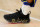 ATLANTA, GA - DECEMBER 03:  A view of the shoes worn by Stephen Curry #30 of the Golden State Warriors prior to the game against the Atlanta Hawks at State Farm Arena on December 3, 2018 in Atlanta, Georgia.  NOTE TO USER: User expressly acknowledges and agrees that, by downloading and or using this photograph, User is consenting to the terms and conditions of the Getty Images License Agreement.  (Photo by Kevin C. Cox/Getty Images)