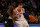 NEW YORK, NY - FEBRUARY 06:  (NEW YORK DAILIES OUT)    Kristaps Porzingis #6 of the New York Knicks in action against Thon Maker #7 of the Milwaukee Bucks at Madison Square Garden on February 6, 2018 in New York City. The Bucks defeated the Knicks 103-89. NOTE TO USER: User expressly acknowledges and agrees that, by downloading and/or using this Photograph, user is consenting to the terms and conditions of the Getty Images License Agreement.  (Photo by Jim McIsaac/Getty Images)