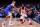 ORLANDO, FLORIDA - JANUARY 13: Evan Fournier #10 of the Orlando Magic attempts to block James Harden #13 of the Houston Rockets in the second quarter at Amway Center on January 13, 2019 in Orlando, Florida. NOTE TO USER: User expressly acknowledges and agrees that, by downloading and or using this photograph, User is consenting to the terms and conditions of the Getty Images License Agreement. (Photo by Harry Aaron/Getty Images)