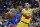 Oklahoma City Thunder guard Russell Westbrook (0) drives past Los Angeles Lakers guard Lonzo Ball during the first half of an NBA basketball game in Oklahoma City, Thursday, Jan. 17, 2019. (AP Photo/Sue Ogrocki)