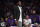 Los Angeles Lakers forward LeBron James stands near the bench during the second half of an NBA basketball game against the New York Knicks Friday, Jan. 4, 2019, in Los Angeles. The Knicks won 119-112. (AP Photo/Mark J. Terrill)
