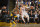 OAKLAND, CA - JANUARY 31: Ben Simmons #25 of the Philadelphia 76ers handles the ball during the game against Andre Iguodala #9 of the Golden State Warriors on January 31, 2019 at ORACLE Arena in Oakland, California. NOTE TO USER: User expressly acknowledges and agrees that, by downloading and or using this photograph, user is consenting to the terms and conditions of Getty Images License Agreement. Mandatory Copyright Notice: Copyright 2019 NBAE (Photo by Noah Graham/NBAE via Getty Images)