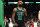 BOSTON, MA - JANUARY 26:  Kyrie Irving #11 of the Boston Celtics reacts after being fouled as he made a basket during a game against the Golden State Warriors and at TD Garden on January 26, 2019 in Boston, Massachusetts. NOTE TO USER: User expressly acknowledges and agrees that, by downloading and or using this photograph, User is consenting to the terms and conditions of the Getty Images License Agreement. (Photo by Adam Glanzman/Getty Images)