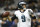 Philadelphia Eagles quarterback Nick Foles (9) warms up before before an NFL divisional playoff football game against the New Orleans Saints, in New Orleans, Sunday, Jan. 13, 2019. (AP Photo/Butch Dill)