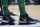 CHICAGO, IL - FEBRUARY 23: The sneakers of Kyrie Irving #11 of the Boston Celtics are worn during a game against the Chicago Bulls on February 23, 2019 at United Center in Chicago, Illinois. NOTE TO USER: User expressly acknowledges and agrees that, by downloading and or using this photograph, User is consenting to the terms and conditions of the Getty Images License Agreement. Mandatory Copyright Notice: Copyright 2019 NBAE (Photo by Jeff Haynes/NBAE via Getty Images)