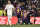 Barcelona players celebrate their opening goal during the Spanish Copa del Rey (King's Cup) semi-final second leg football match between Real Madrid and Barcelona at the Santiago Bernabeu stadium in Madrid on February 27, 2019. (Photo by OSCAR DEL POZO / AFP)        (Photo credit should read OSCAR DEL POZO/AFP/Getty Images)