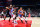 ATLANTA, GA - FEBRUARY 27: Trae Young #11 of the Atlanta Hawks drives to the basket against the Minnesota Timberwolves on February 27, 2019 at State Farm Arena in Atlanta, Georgia.  NOTE TO USER: User expressly acknowledges and agrees that, by downloading and/or using this Photograph, user is consenting to the terms and conditions of the Getty Images License Agreement. Mandatory Copyright Notice: Copyright 2019 NBAE (Photo by Scott Cunningham/NBAE via Getty Images)