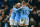 Manchester City's Argentinian striker Sergio Aguero (2nd L) celebrates with teammates after scoring the only goal from the penalty spot during the English Premier League football match between Manchester City and West Ham United at the Etihad Stadium in Manchester, north west England, on February 27, 2019. - Manchester City won the game 1-0. (Photo by Lindsey PARNABY / AFP) / RESTRICTED TO EDITORIAL USE. No use with unauthorized audio, video, data, fixture lists, club/league logos or 'live' services. Online in-match use limited to 120 images. An additional 40 images may be used in extra time. No video emulation. Social media in-match use limited to 120 images. An additional 40 images may be used in extra time. No use in betting publications, games or single club/league/player publications. /         (Photo credit should read LINDSEY PARNABY/AFP/Getty Images)