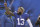 New York Giants wide receiver Odell Beckham reacts after throwing a touchdown pass to wide receiver Russell Shepard during the second half of an NFL football game against the Chicago Bears, Sunday, Dec. 2, 2018, in East Rutherford, N.J. (AP Photo/Seth Wenig)