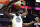 Golden State Warriors' Draymond Green (23) dunks the ball as Houston Rockets' Kenneth Faried (35) defends during the first half of an NBA basketball game, Wednesday, March 13, 2019, in Houston. (AP Photo/David J. Phillip)