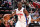 DETROIT, MI - MARCH 10:  Reggie Jackson #1 of the Detroit Pistons handles the ball against the Chicago Bulls on March 10, 2019 at Little Caesars Arena in Detroit, Michigan. NOTE TO USER: User expressly acknowledges and agrees that, by downloading and/or using this photograph, User is consenting to the terms and conditions of the Getty Images License Agreement. Mandatory Copyright Notice: Copyright 2019 NBAE (Photo by Chris Schwegler/NBAE via Getty Images)