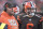 Cleveland Browns offensive coordinator Freddie Kitchens, left, talks with quarterback Baker Mayfield (6) in the fourth quarter of an NFL football game against the Cincinnati Bengals, Sunday, Dec. 23, 2018, in Cleveland. The Browns won 28-16. (AP Photo/David Richard)