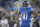 Kentucky linebacker Josh Allen (41) stands on the field during the second half of an NCAA college football game against Mississippi State in Lexington, Ky., Saturday, Sept. 22, 2018. (AP Photo/Bryan Woolston)