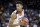 Virginia guard De'Andre Hunter (12) surveys the defense during the first half of a first-round game in the NCAA men's college basketball tournament Friday, March 22, 2019, in Columbia, S.C. (AP Photo/Sean Rayford)