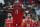 ANAHEIM, CALIFORNIA - MARCH 30: Tariq Owens #11 of the Texas Tech Red Raiders reacts after being called for an offensive foulo against the Gonzaga Bulldogs during the second half of the 2019 NCAA Men's Basketball Tournament West Regional at Honda Center on March 30, 2019 in Anaheim, California. (Photo by Harry How/Getty Images)