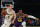LOS ANGELES, CALIFORNIA - APRIL 07: Alex Caruso #4 of the Los Angeles Lakers drives against Donovan Mitchell #45 of the Utah Jazz during the first half at Staples Center on April 07, 2019 in Los Angeles, California. NOTE TO USER: User expressly acknowledges and agrees that, by downloading and or using this photograph, User is consenting to the terms and conditions of the Getty Images License Agreement. (Photo by Yong Teck Lim/Getty Images)