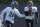 Pittsburgh Steelers running backs Le'Veon Bell (26) and James Conner run a drill during a team practice at the NFL football team's training facility in Pittsburgh, on Monday, Sept. 4, 2017. It was Bell's first workout with the team. (AP Photo/Gene J. Puskar)