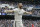Real Madrid's Karim Benzema celebrates after scoring during a Spanish La Liga soccer match between Real Madrid and Athletic Bilbao at the Santiago Bernabeu stadium in Madrid, Spain, Sunday, April 21, 2019. (AP Photo/Bernat Armangue)