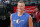 DALLAS, TX - APRIL 5 :  Kristaps Porzingis #6 of the Dallas Mavericks smiles prior to the game against the Memphis Grizzlies on April 5, 2019 at the American Airlines Center in Dallas, Texas. NOTE TO USER: User expressly acknowledges and agrees that, by downloading and or using this photograph, User is consenting to the terms and conditions of the Getty Images License Agreement. Mandatory Copyright Notice: Copyright 2019 NBAE (Photo by Glenn James/NBAE via Getty Images)