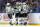 Dallas Stars players Jamie Benn (14), John Klingberg (3), of Sweden, and Alexander Radulov (47), of Russia, celebrate after a goal by Esa Lindell against the St. Louis Blues during the second period in Game 5 of an NHL second-round hockey playoff series Friday, May 3, 2019, in St. Louis. (AP Photo/Jeff Roberson)