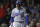 Los Angeles Dodgers' A.J. Pollock reacts to striking out against the Chicago Cubs during the eighth inning of a baseball game Tuesday, April 23, 2019, in Chicago. (AP Photo/Jim Young)