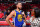 HOUSTON, TX - MAY 10: Stephen Curry #30 of the Golden State Warriors is interviewed after a game against the Houston Rockets after Game Six of the Western Conference Semifinals of the 2019 NBA Playoffs on May 10, 2019 at the Toyota Center in Houston, Texas. NOTE TO USER: User expressly acknowledges and agrees that, by downloading and/or using this photograph, user is consenting to the terms and conditions of the Getty Images License Agreement. Mandatory Copyright Notice: Copyright 2019 NBAE (Photo by Bill Baptist/NBAE via Getty Images)