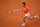 Serbia's Novak Djokovic returns the ball to Germany's Jan-Lennard Struff during their men's singles fourth round match on day nine of The Roland Garros 2019 French Open tennis tournament in Paris on June 3, 2019. (Photo by Philippe LOPEZ / AFP)        (Photo credit should read PHILIPPE LOPEZ/AFP/Getty Images)