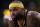 Golden State Warriors' DeMarcus Cousins during the first half of an NBA basketball game against the Los Angeles Lakers Thursday, April 4, 2019, in Los Angeles. (AP Photo/Marcio Jose Sanchez)