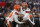 Cleveland Browns quarterback Baker Mayfield, right, hands off to Cleveland Browns running back Duke Johnson in the first half of an NFL football game, Sunday, Dec. 30, 2018, in Baltimore. (AP Photo/Carolyn Kaster)