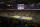 Fans at Oracle Arena watch the opening tipoff of Game 2 of basketball's NBA Finals between the Golden State Warriors and the Cleveland Cavaliers in Oakland, Calif., Sunday, June 4, 2017. (AP Photo/Marcio Jose Sanchez)