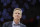 Golden State Warriors head coach Steve Kerr looks toward the scoreboard during the first half of Game 4 of the NBA basketball playoffs Western Conference finals against the Portland Trail Blazers, Monday, May 20, 2019, in Portland, Ore. (AP Photo/Ted S. Warren)