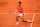 PARIS, FRANCE - JUNE 07: Novak Djokovic of Serbia plays a forehand during his mens singles semi-final match against Dominic Thiem of Austria during Day thirteen of the 2019 French Open at Roland Garros on June 07, 2019 in Paris, France. (Photo by Clive Mason/Getty Images)