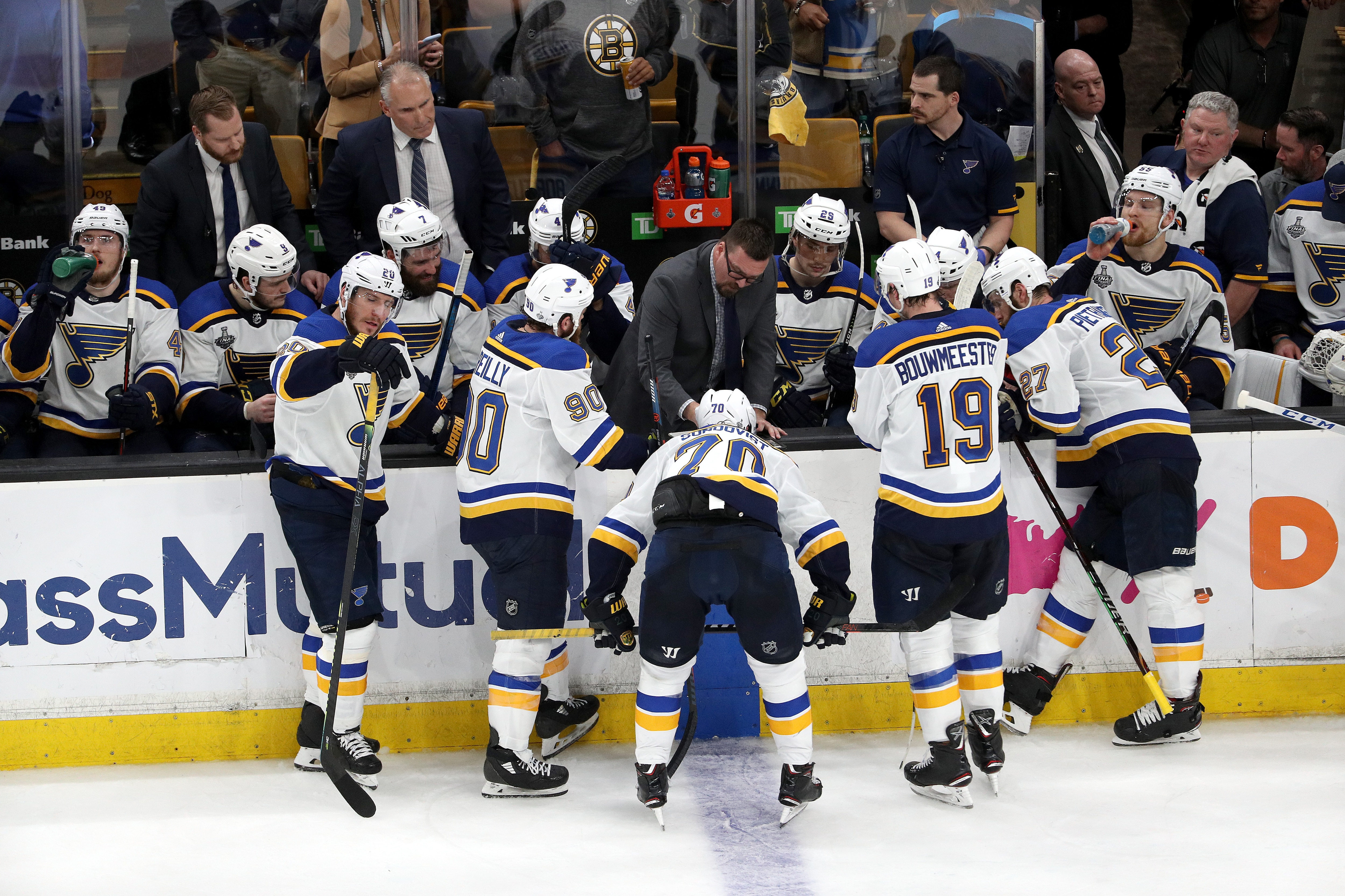 After pulling out a Game 5 win in Boston, the Blues are one game away from winning the Stanley Cup.