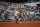Spain's Rafael Nadal plays a shot against Switzerland's Roger Federer during their semifinal match of the French Open tennis tournament at the Roland Garros stadium in Paris, Friday, June 7, 2019. (AP Photo/Christophe Ena)