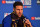 OAKLAND, CA - JUNE 12: Klay Thompson #11 of the Golden State Warriors talks during a press conference at NBA Finals practice and media availability on June12, 2019 at Oracle Arena in Oakland, California. NOTE TO USER: User expressly acknowledges and agrees that, by downloading and/or using this photograph, user is consenting to the terms and conditions of the Getty Images License Agreement. Mandatory Copyright Notice: Copyright 2019 NBAE (Photo by Jesse D. Garrabrant/NBAE via Getty Images)