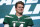 New York Jets quarterback Sam Darnold models the NFL football team's new