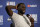Golden State Warriors forward Draymond Green speaks at a news conference after Game 3 of basketball's NBA Finals against the Toronto Raptors in Oakland, Calif., Wednesday, June 5, 2019. (AP Photo/Ben Margot)