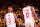 OAKLAND, CA - APRIL 30: Chris Paul #3 and James Harden #13 of the Houston Rockets look on during Game Two of the Western Conference Semifinals of the 2019 NBA Playoffs against the Golden State Warriors on April 30, 2019 at ORACLE Arena in Oakland, California. NOTE TO USER: User expressly acknowledges and agrees that, by downloading and or using this photograph, user is consenting to the terms and conditions of Getty Images License Agreement. Mandatory Copyright Notice: Copyright 2019 NBAE (Photo by Noah Graham/NBAE via Getty Images)