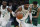 Boston Celtics' Kyrie Irving (11) brings the ball up court during the second half of Game 4 of a second round NBA basketball playoff series against the Milwaukee Bucks in Boston, Monday, May 6, 2019. (AP Photo/Michael Dwyer)