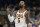 Cleveland Cavaliers' J.R. Smith celebrates after making a 3-point shot against the Orlando Magic during the second half of an NBA basketball game, Monday, Nov. 5, 2018, in Orlando, Fla. (AP Photo/John Raoux)