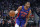 Detroit Pistons guard Wayne Ellington during the second half of Game 4 of a first-round NBA basketball playoff series, Monday, April 22, 2019, in Detroit. (AP Photo/Carlos Osorio)