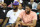 LAS VEGAS, NEVADA - JULY 05:  NBA players LeBron James (L) and Anthony Davis watch a game between the New Orleans Pelicans and the New York Knicks during the 2019 NBA Summer League at the Thomas & Mack Center on July 5, 2019 in Las Vegas, Nevada. NOTE TO USER: User expressly acknowledges and agrees that, by downloading and or using this photograph, User is consenting to the terms and conditions of the Getty Images License Agreement.  (Photo by Ethan Miller/Getty Images)